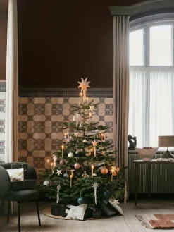 ferm LIVING Marble glaskulor, L, set om 4