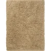 ferm LIVING Meadow high pile matta, stor, light sand