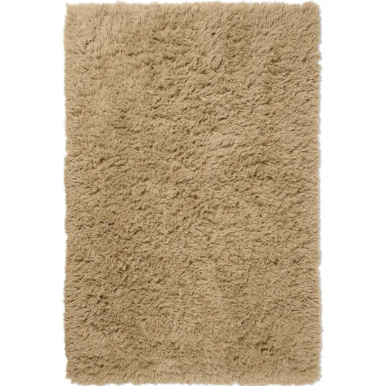 ferm LIVING Meadow high pile matta, liten, light sand