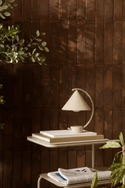 ferm LIVING Meridian bordslampa, cashmere