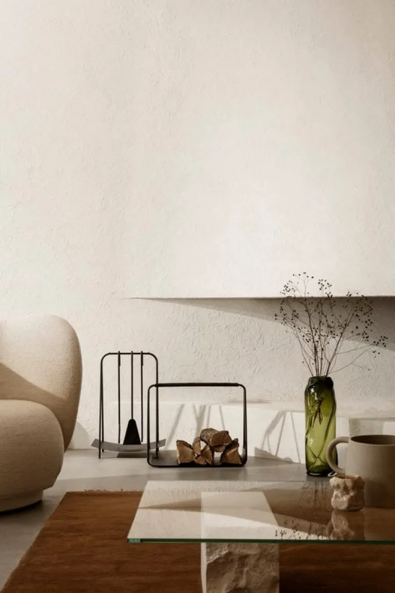 ferm LIVING Mineral soffbord, Bianco Curia