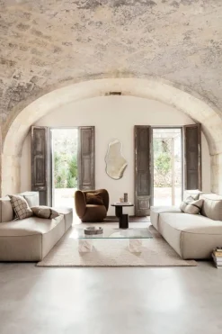 ferm LIVING Mineral soffbord, Bianco Curia