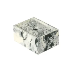 ferm LIVING Mist ask, 7,5 x 10 cm, smaragd - off-white