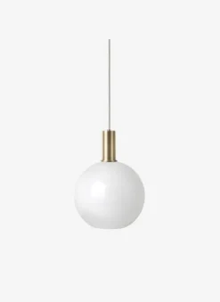 ferm LIVING Opal lampskärm, sfärisk