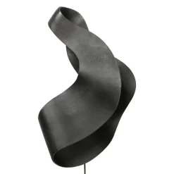 ferm LIVING Oyster vägglampa, svart