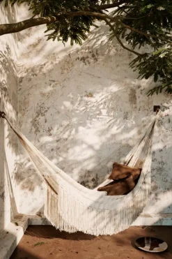 ferm LIVING Path hammock, ljus sand