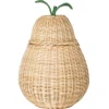 ferm LIVING Pear flätad korg