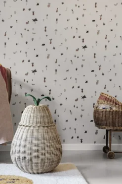 ferm LIVING Pear flätad korg