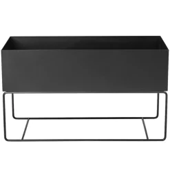 ferm LIVING Plant Box, stor, svart
