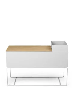 ferm LIVING Plant Box, stor, ljusgrå