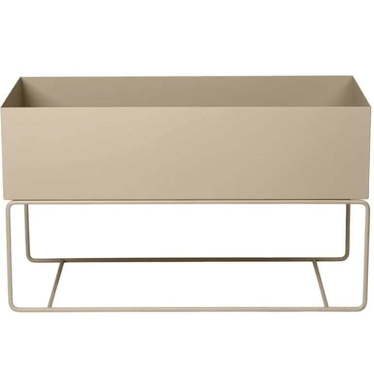 ferm LIVING Plant Box, stor, cashmere