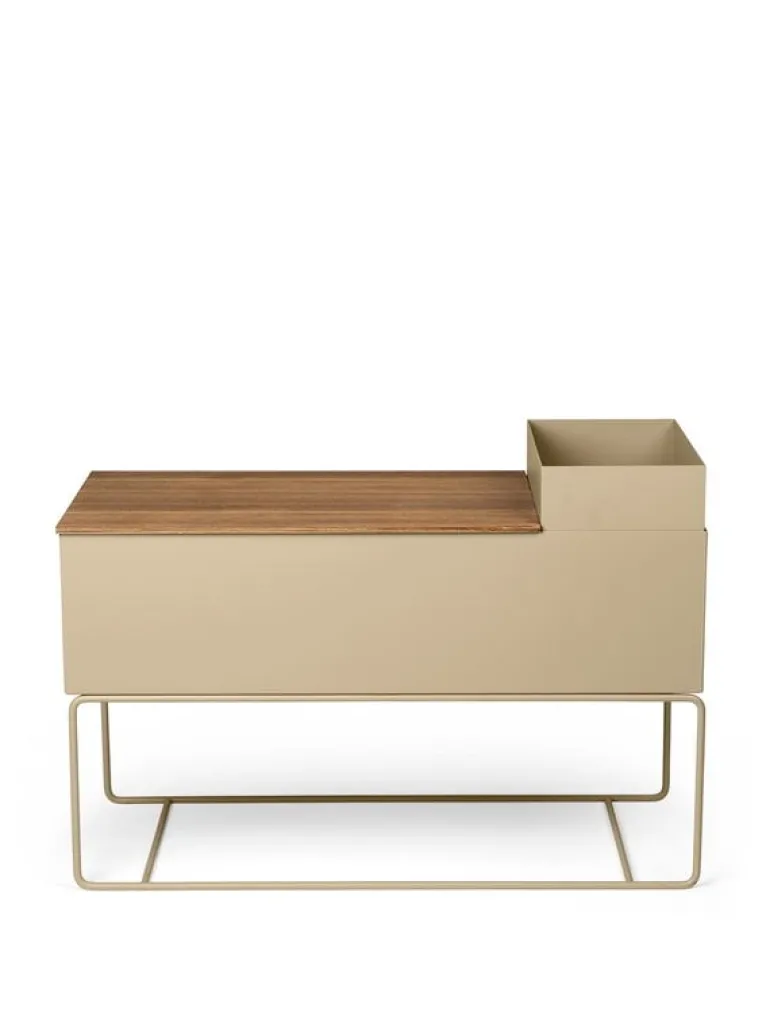 ferm LIVING Plant Box, stor, cashmere
