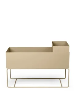 ferm LIVING Plant Box, stor, cashmere