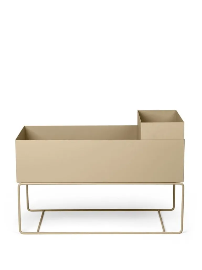 ferm LIVING Plant Box, stor, cashmere