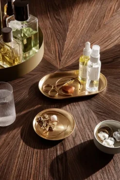 ferm LIVING Post soffbord, L, rökt ek, stjärna