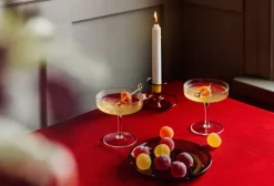 ferm LIVING Ripple champagneglas, 2-pack, ofärgad