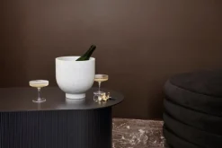 ferm LIVING Ripple champagneglas, 2-pack, ofärgad