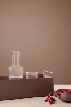 ferm LIVING Ripple karaff, ofärgad