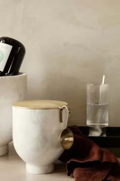 ferm LIVING Ripple longdrinkglas, 4 st, ofärgad