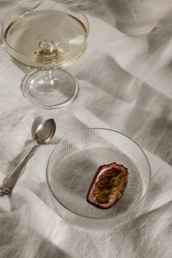 ferm LIVING Ripple serveringsskålar, set om 4, klar