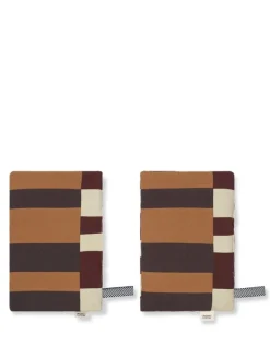 ferm LIVING Section grytlapp, set om 2, patchwork