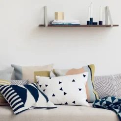 ferm LIVING Shelf, svartbetsad ek