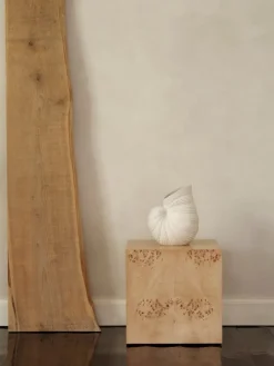 ferm LIVING Shell vas, off-white