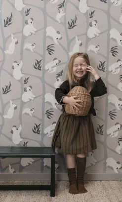 ferm LIVING Small Apple flätad korg