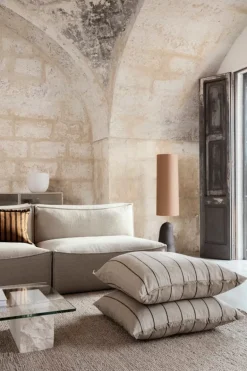 ferm LIVING Speckle kruka, stor, naturvit