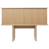 ferm LIVING Stilt sideboard, enkel, naturbetsad ek