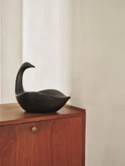 ferm LIVING Swan mittendelare, svart