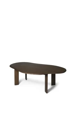 ferm LIVING Tarn matbord, 220 x 118,5 cm, mörk betsad bok