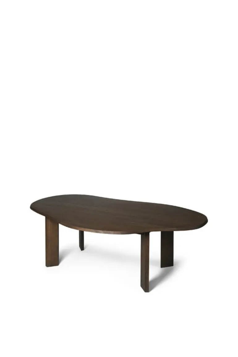 ferm LIVING Tarn matbord, 220 x 118,5 cm, mörk betsad bok