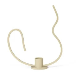 ferm LIVING Valse ljusstake, låg, kashmir