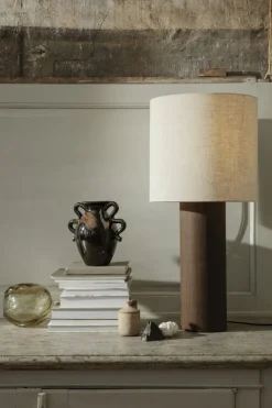 ferm LIVING Verso bordsvas, svart - brun