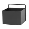 ferm LIVING Wall Box, fyrkantig, svart