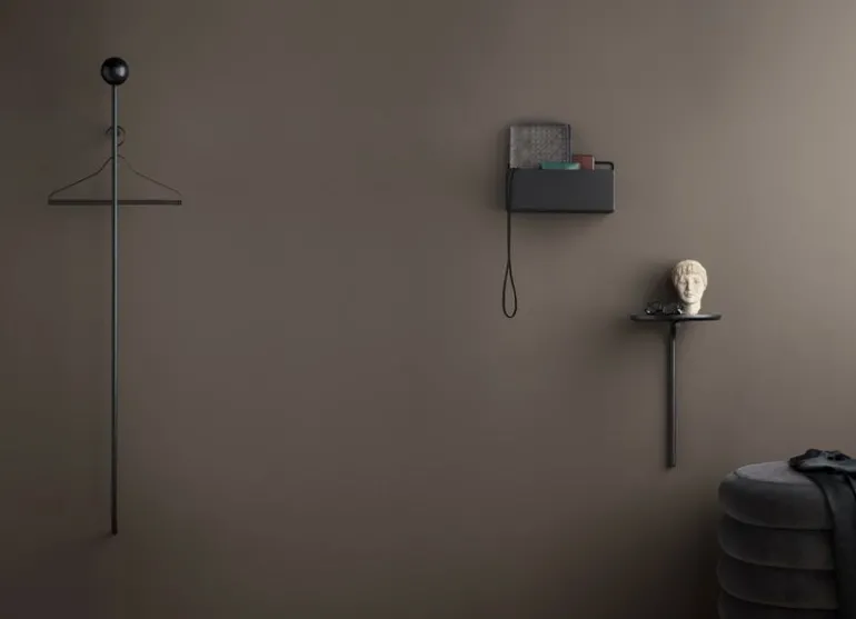 ferm LIVING Wall Box, rektangulär, svart