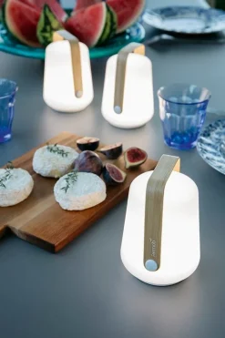 Fermob Balad lampa 12 cm, 3-pack, bambu