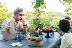 Fermob Bellevie bord, 196 x 90 cm, stormgrå