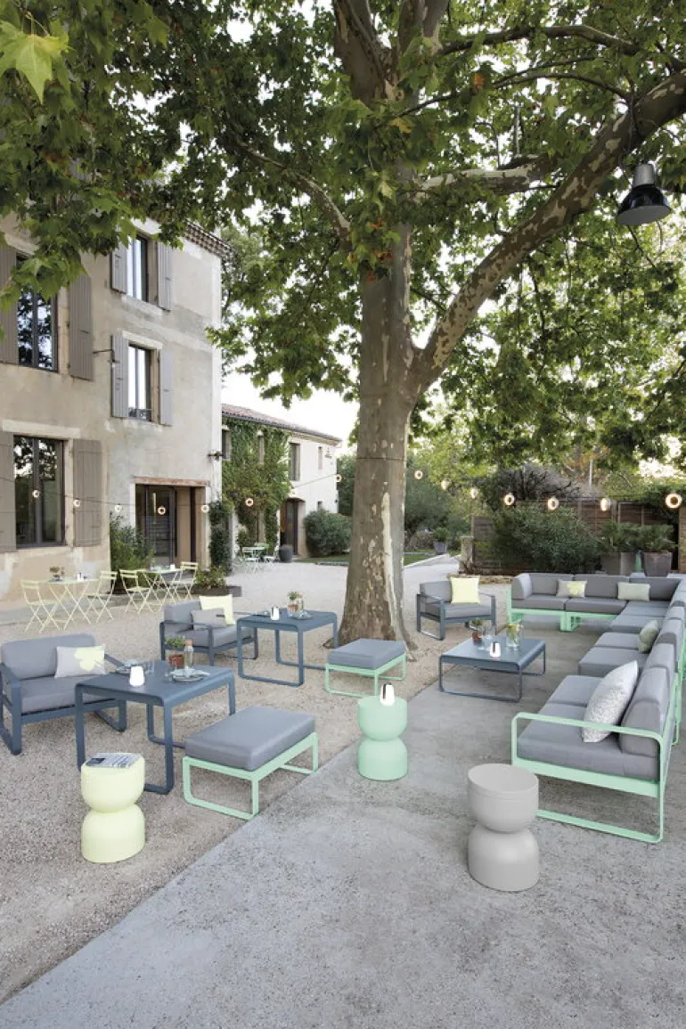 Fermob Bellevie fåtölj, stormgrå - flanellgrå