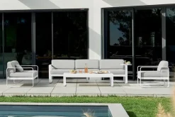 Fermob Bellevie lågt bord, acapulco blue