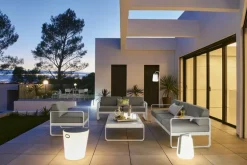 Fermob Bellevie lågt bord, bomullsvit