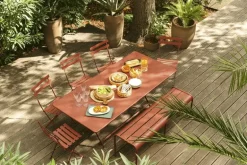 Fermob Bistro Metal stol, 2-pack, röd ockra