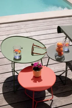 Fermob Cocotte lågt bord, acapulco blue