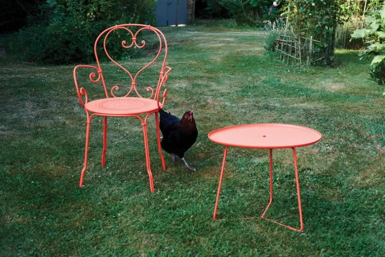 Fermob Cocotte lågt bord, acapulco blue