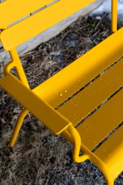 Fermob Luxembourg 2-sitsbänk, antracit