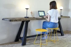 Fermob Mooon! Max bordslampa, 41 cm, antracit