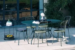 Fermob Opéra+ karmstol, cotton white