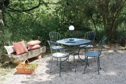 Fermob Opéra+ karmstol, cotton white