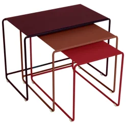 Fermob Oulala satsbord, set om 3, floral getaway